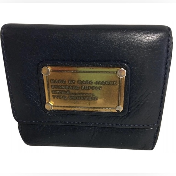 Marc By Marc Jacobs navy blue Wallet - Picture 1 of 5